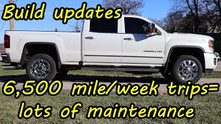 Required work after a 6500-mile road trip in under a week and an update on some rebuilds