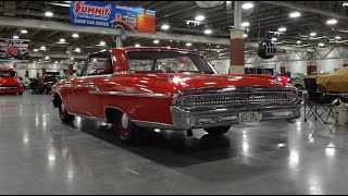 1962 Mercury Monterey 2 Door Hardtop in Red \u0026 Engine Sound on My Car Story with Lou Costabile