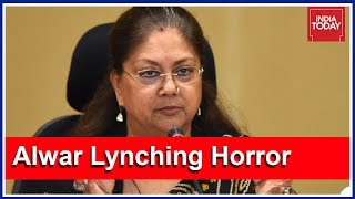 Rajasthan CM Promises Action Against Alwar Lynching Horror