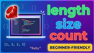 Ruby Arrays: length, size & count Difference Explained 💎 | Ruby Tips #education #ruby