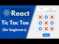 Make Tic Tac Toe with React | Beginners Tutorial