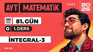 90 Günde AYT Matematik Kampı | 81.Gün 1.Video | İntegral-3 | 2025 | #merthoca