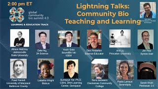 Learning + Edu: Community Bio Teaching and Learning Lightning talks | Bio Summit 4.0 (2020)