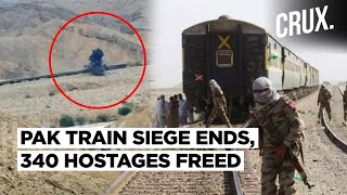 Pakistan Rescues 340 Hostages After 30-Hour Jaffar Express Train Siege, 30 Baloch Militants Killed