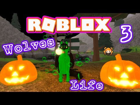 Roblox Wolves Life 3 Halloween Update Witch Bat Themed - roblox videos how to play wolf life 3