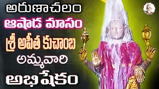 అరుణాచలం ఆషాడ మాసం శ్రీ అపీత కుచాంబ అభిషేకం | Arunachalam Temple | Tiruvannamalai