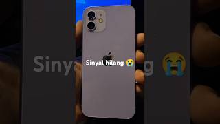 Cara munculin sinyal iPhone x inter