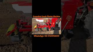 Tractor-Towed Groundnut Seeds Planter Machine - Precision Planting Made Easy#peanut #planter