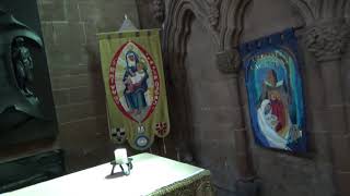 inside Carlisle cathedral