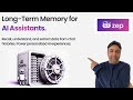 Long-Term Memory for‍ AI Assistants - Zep