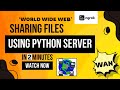 Files Sharing for free in Windows | WAN Network | 2 minutes | 2024