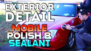 Exterior Detail Mobile Polish and Ceramic Sealant #hyrbidsolutions #realdetailing #mobiledetailing