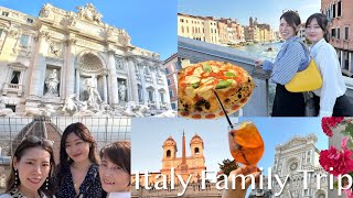 【家族旅行🇮🇹】in イタリア🍝　Family Trip to ITALY !!