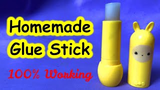 How to make glue stick at home||glue stick banane ka tarika||diy fevi stick||diy glue||Sajal's art
