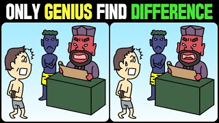 Spot The Difference : Only Genius Find Differences [ Find The Difference #654 ]