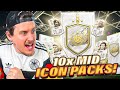 I opened 10x Mid Icon packs and THIS Happened! FIFA 22 Ultimate Team