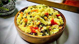 Couscous aux légumes en 10 minutes ❗️  Comment cuisiner le couscous rapidement et facilement ❗️