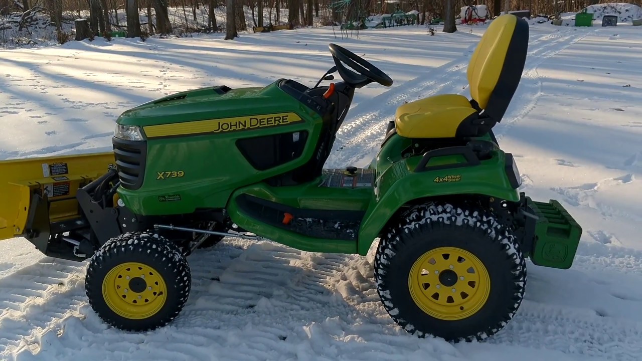 John Deere Tractor Plowing