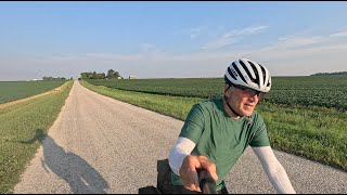 Day 37 - Riding Across the US - Stelle, IL to Rensselear, IN