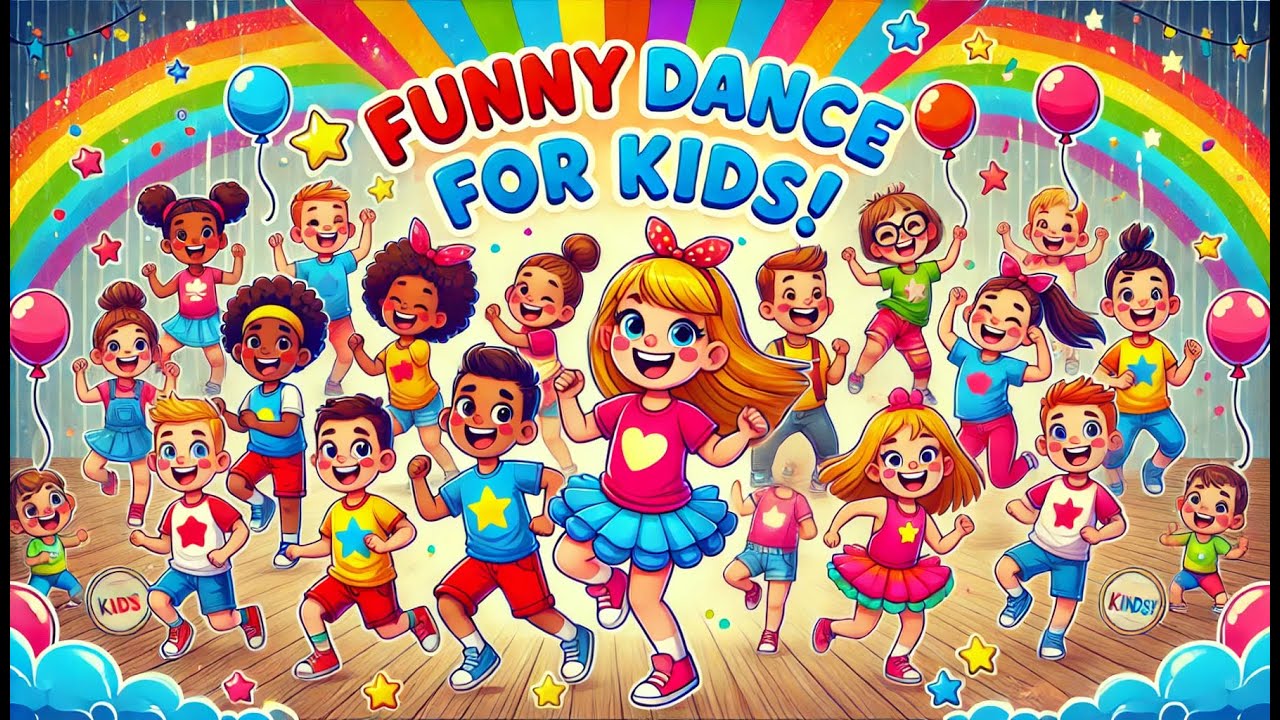 Funny Dance For Kids Fun Energetic Dance Moves For Children
