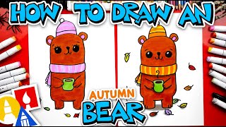 How To Draw An Autumn Bear