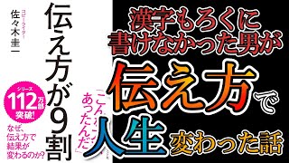 【女性が語る】伝え方が9割【本要約】伝え方は磨けば光る