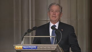 Thousands honor George H.W. Bush at state funeral - ENN 2018-12-05