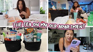 THE TEA ON MY OLD APARTMENT, target shopping + new hair!!