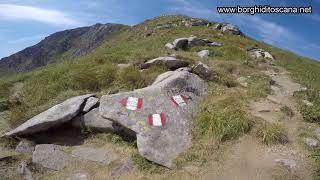 Tuscan-Emilian Apennines, Italy. Trekking itinerary: Santo Modenese Lake - Monte Rondinaio