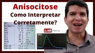 ANISOCITOSE - COMO INTERPRETAR CORRETAMENTE