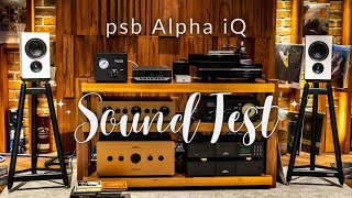 Soundtest loa bookshelf tí hon PSB Alpha iQ - Âm bass vô địch.