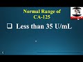 ca 125 test cancer antigen blood test for ovarian and other cancers