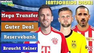 Bewerte die Bundesliga Transfers 2023/24 ⚽️ Fußball Quiz