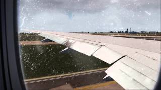 FSX Etihad 777-300ER Takeoff Dublin Airport As real as it gets