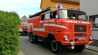 160Jahre Feuerwehr Burgtonna Umzug durch die Angerpforte