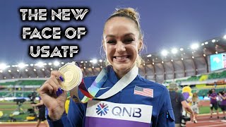 Abby Steiner Is the New Face of USA Track & Field (July 31, 2022)
