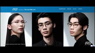 999.9 selected by HAYASHI-MEGANE HPバナー（2024SS）