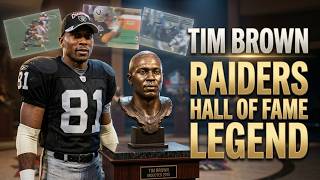 Tim Brown Hall of Fame Receiver Highlights