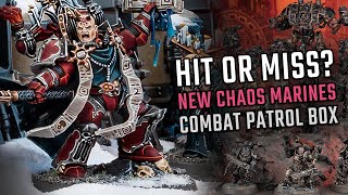 Warhammer 40K – New CHAOS SPACE MARINES – Combat Patrol Box Announced!