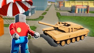 LEGO BATTLE ROYALE WITH TANKS! - Brick Rigs Multiplayer Gameplay -  City Tank Battle!