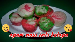 apam nasi inti kelapa