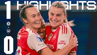 THROUGH TO THE CHAMPIONS LEAGUE SEMI-FINALS | HIGHLIGHTS | Chelsea 1 - 0 Arsenal (2-3 on aggregate)