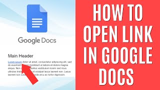 How to Open Link in Google Docs Tutorial [Quick Guide]