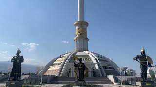 Walking around Ashgabat in Turkmenistan 🇹🇲