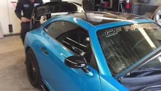 Chrysler Crossfire Custom Wing Install