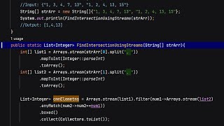 Find Common Elements in String Array Using Java 8 Streams | Java | Coding Interview
