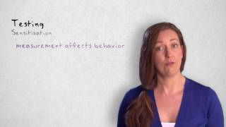 2.6 Internal validity threats - instruments | Quantitative methods | The Scientific Method | UvA