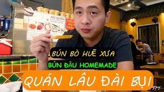 Việt Nam 3: ĐI ĂN TRƯA BÚN ĐẬU HOMEMADE, GHÉ THĂM SHERWOOD SUITES, ĂN SÁNG BÚN BÓ XƯA VÀ LÂU ĐÀI BỤI