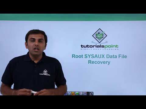 Oracle DB 12c - Root SYSAUX Data File Recovery