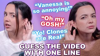 Guessing Our Old Videos by One Line ONLY!  - Merrell Twins